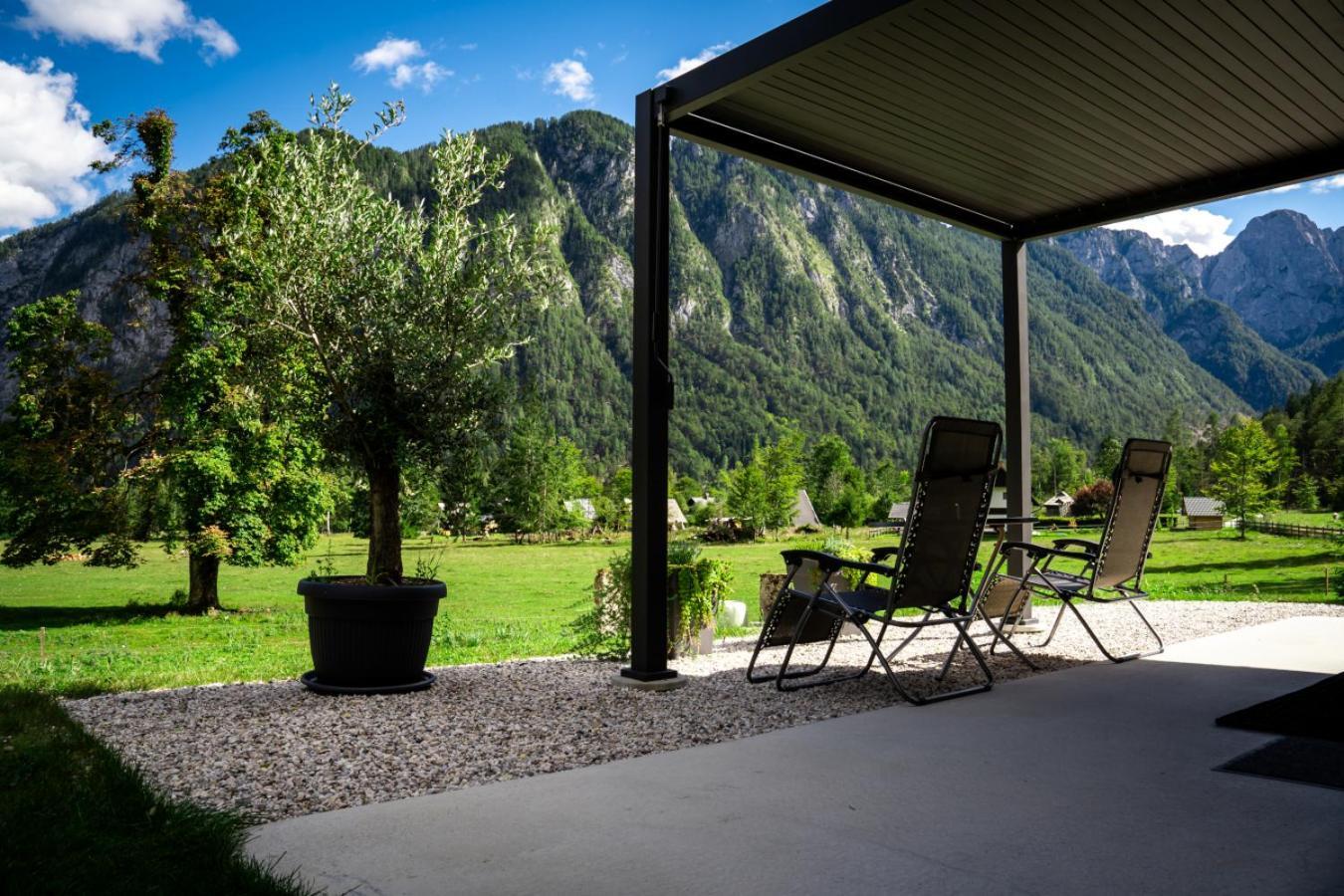 Radovna Chalet With Panoramic View Mojstrana Eksteriør billede