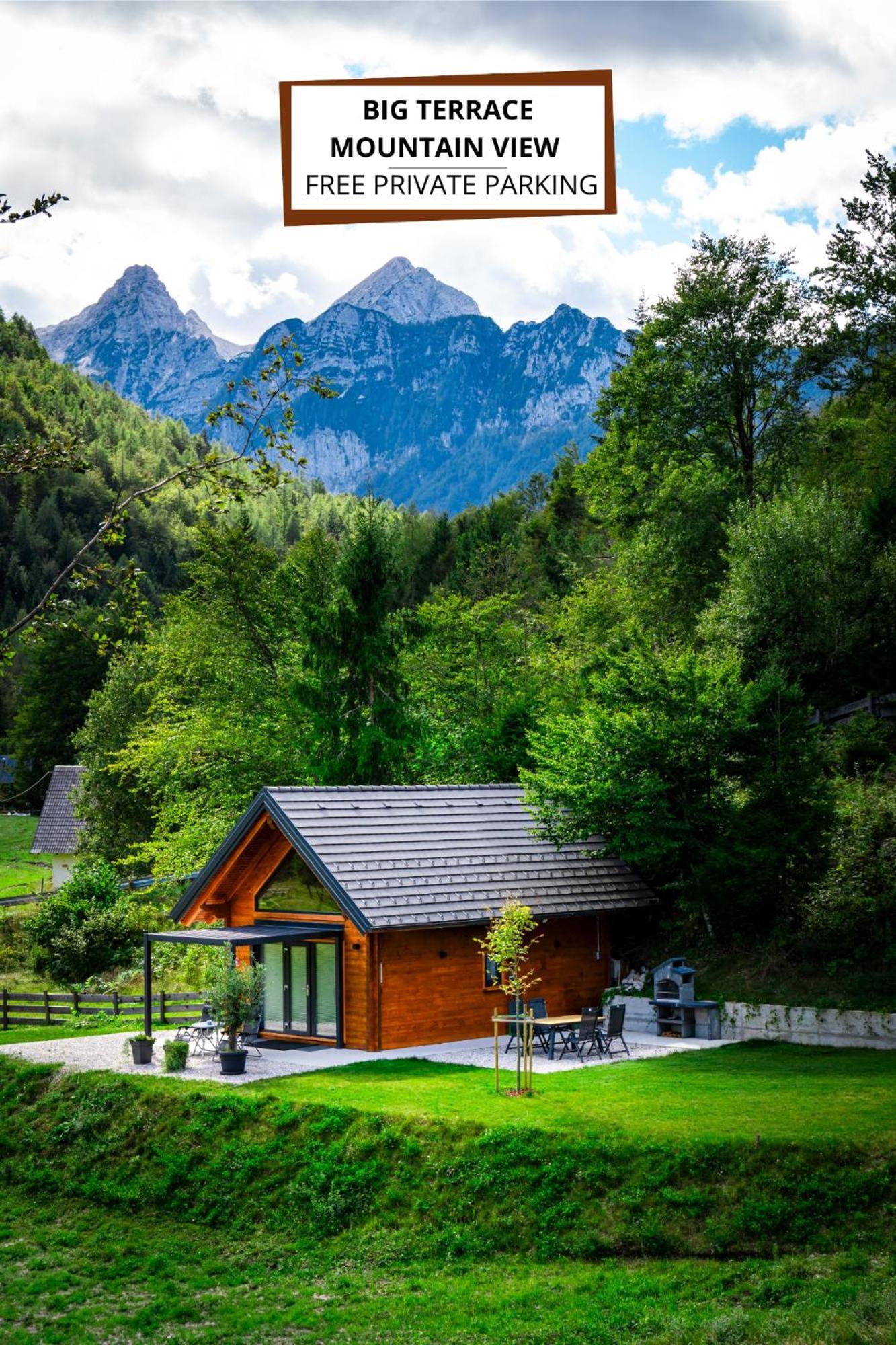 Radovna Chalet With Panoramic View Mojstrana Eksteriør billede