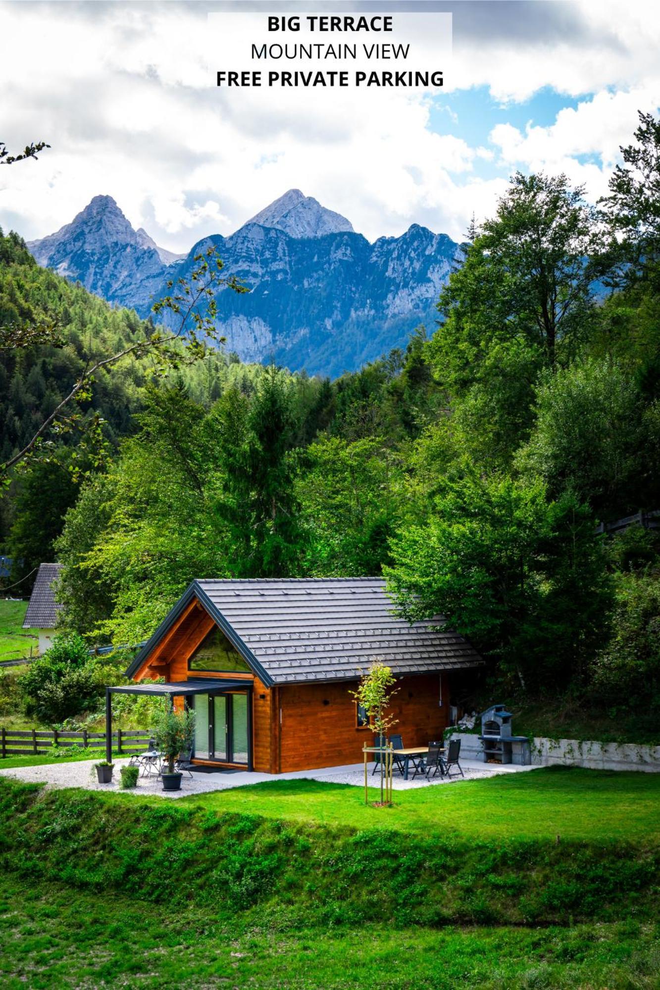 Radovna Chalet With Panoramic View Mojstrana Eksteriør billede